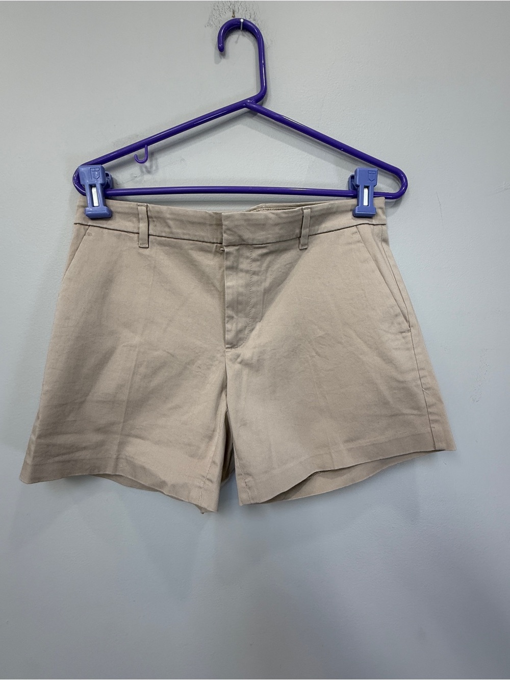 Banana Republic Khaki Flat-Front Men's Shorts